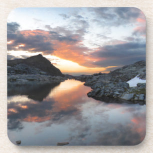Dessous-de-verre Nydiver Lakes Sunrise 2 - Ansel Adams Wilderness