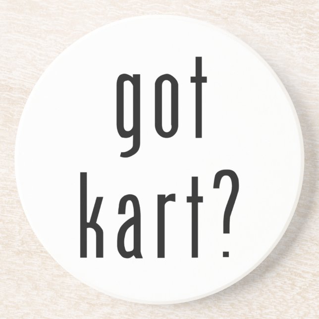 dessous de verre obtenus de kart (Devant)