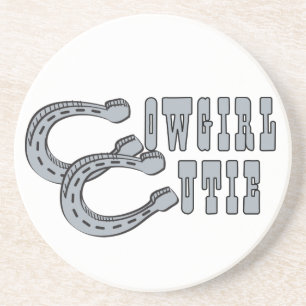 Dessous de verre occidentaux de rodéo de grange de