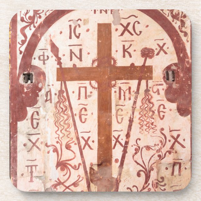 Dessous-de-verre OEuvre de Christain Cross (Devant)