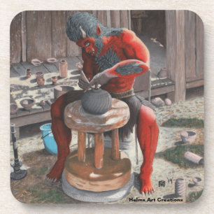 Dessous-de-verre Ogre Utilisation Potterie Roue Imaginaire Dessous