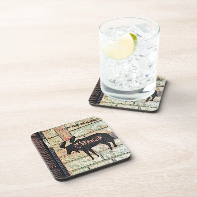 Dessous-de-verre Oie mystique (Côté Droit)