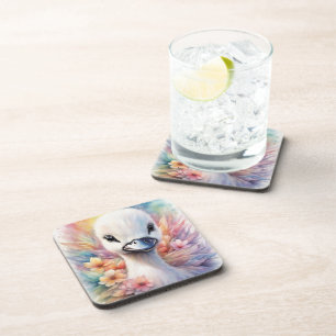 Dessous-de-verre Oiseaux arc-en-ciel Swan 2
