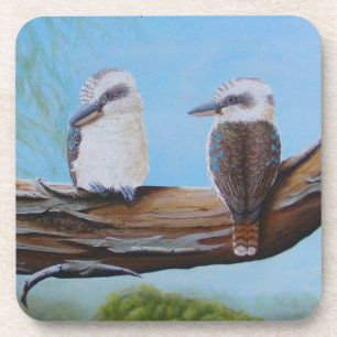 Dessous-de-verre Oiseaux australiens Kookaburras Gumtree