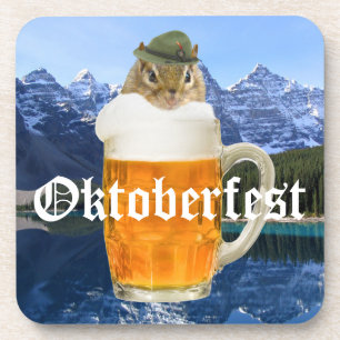 Dessous-de-verre Oktoberfest Fête de la bière fête des animaux