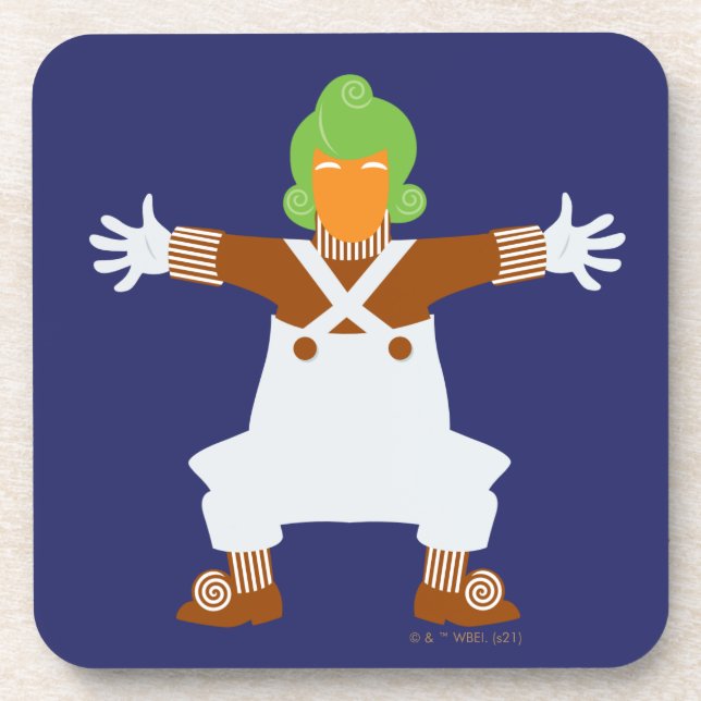 Dessous-de-verre Oompa Loompa (Devant)