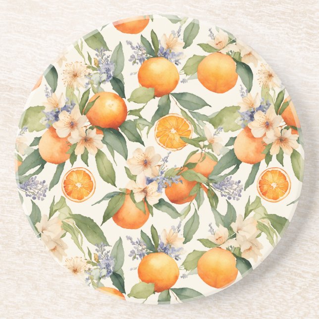 Dessous de verre Orange Blossom (Devant)