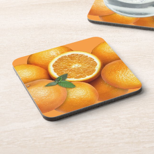 Dessous-de-verre Oranges 🍊 (Côté gauche)