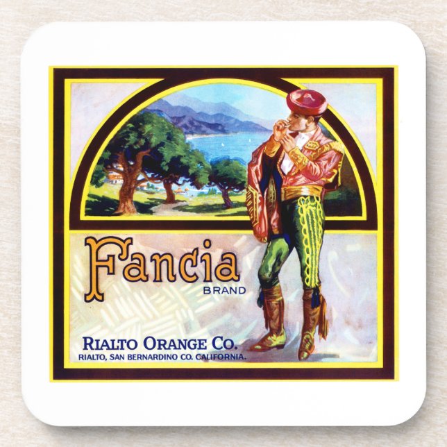 Dessous-de-verre Oranges de Fancia (Devant)