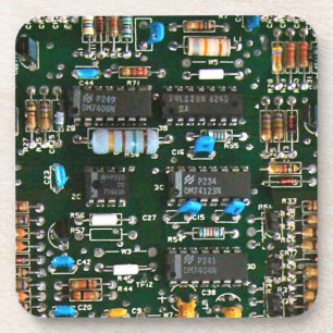 Dessous-de-verre Ordinateur Électronique Carte de circuits imprimés