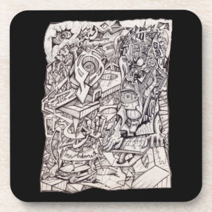Dessous-de-verre Organe des inquiétudes 