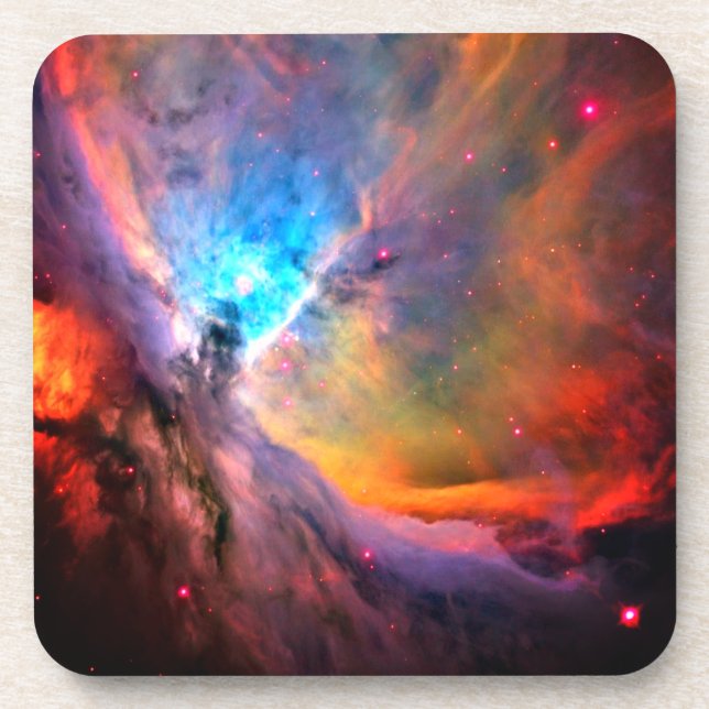 Dessous-de-verre Orion Nebula Space Galaxy contraste élevé (Devant)