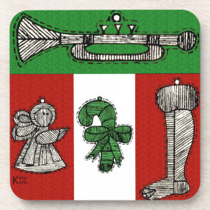 Dessous-de-verre Ornements vintages