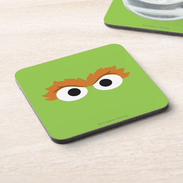 Dessous-de-verre Oscar the Grouch Big Face (Côté gauche)