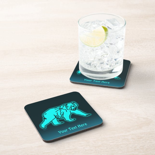 Dessous-de-verre Ours bleu Kodiak (Côté Droit)