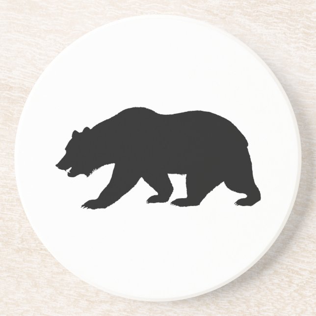 Dessous de verre Ours Grizzli (Devant)