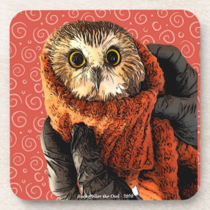 Dessous-de-verre Owl, Rockefeller,