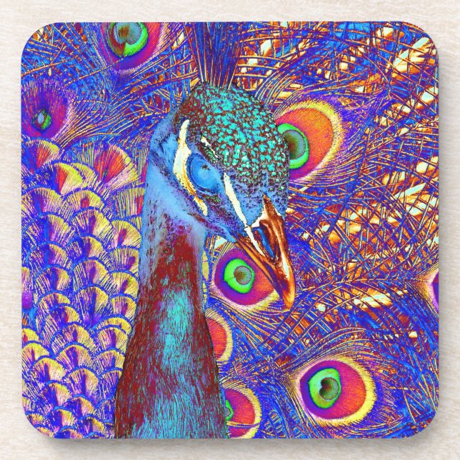 Dessous-de-verre Pacock (Devant)