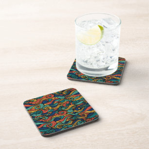 Dessous-de-verre Paisley haché