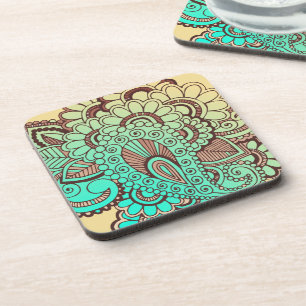 Dessous-de-verre Paisley Ornaments I + votre backgr. & idées