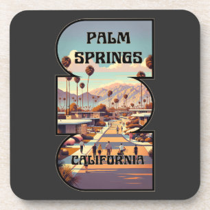 Dessous-de-verre Palm Springs, Californie