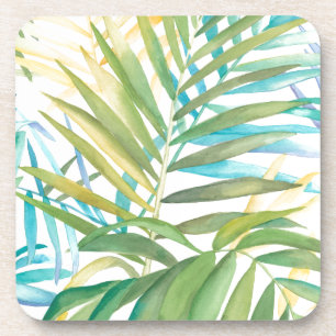 Dessous-de-verre Palmettes tropicales