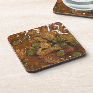 Dessous-de-verre Panang Thai Curry [พ ะ แ น ง] ... Thaïlande