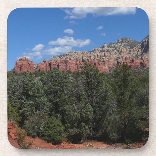 Dessous-de-verre Panorama de Red Rocks à Sedona Arizona (Devant)