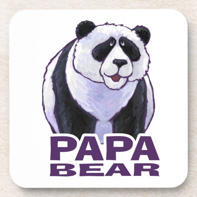 Dessous-de-verre Papa Panda Bear (Devant)