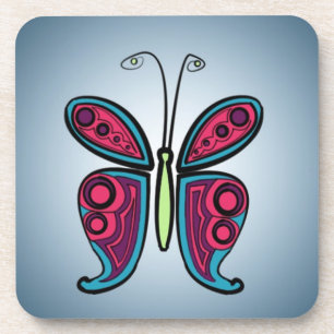 Dessous-de-verre Papillon