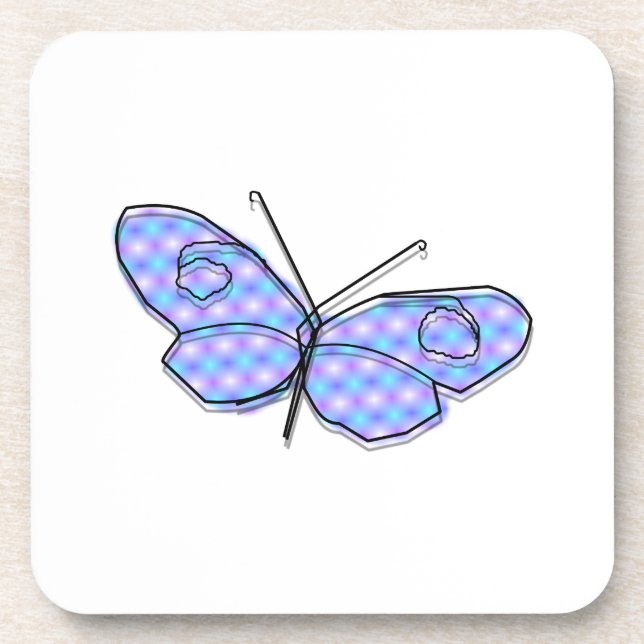 Dessous-de-verre Papillon cosmique (Devant)