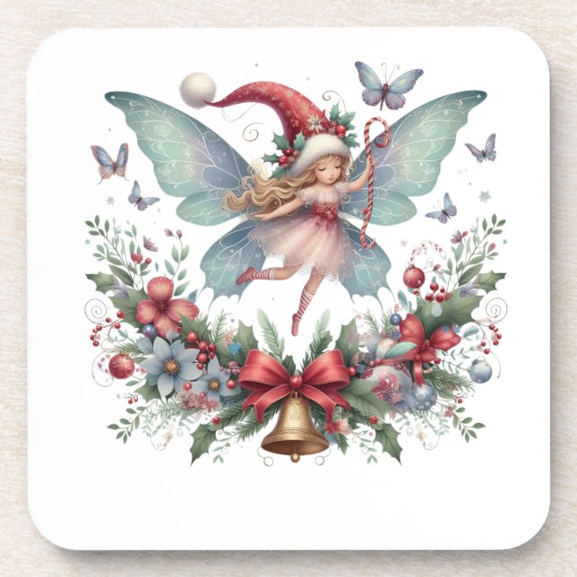Dessous-de-verre Papillon de Noël (Devant)