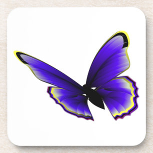Dessous-de-verre Papillon pourpre