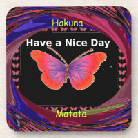 Papillon violet orange Avoir un beau Art de jour I