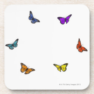 Dessous-de-verre Papillons de vol