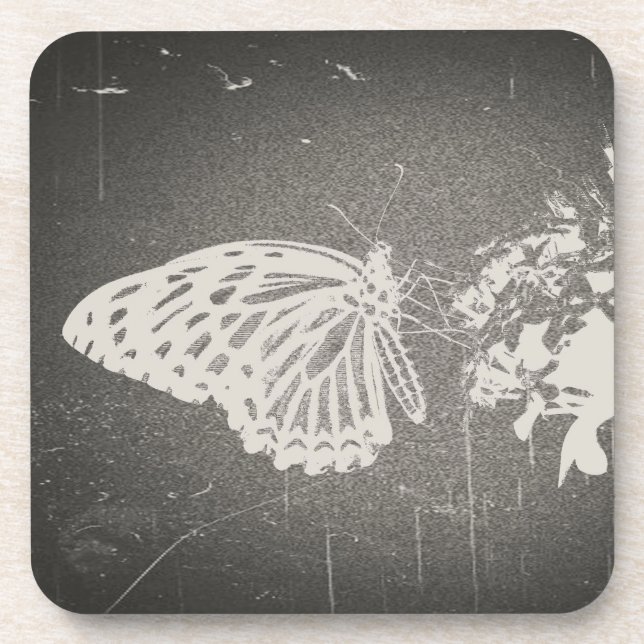 Dessous de verre papillons vintages (Devant)