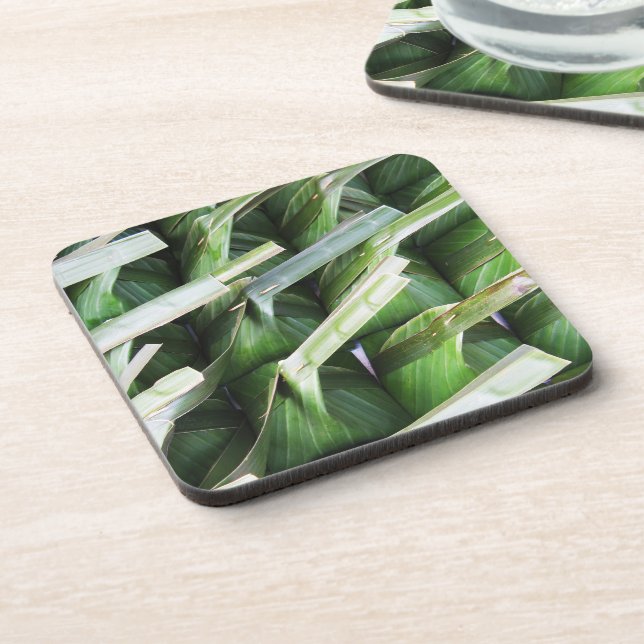 Dessous-de-verre Paquets en feuille de bananier enveloppés (Côté gauche)