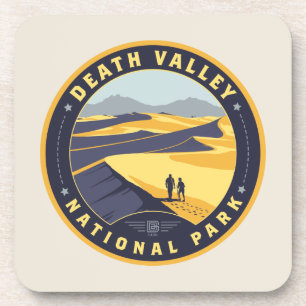 Dessous-de-verre Parc national de Death Valley