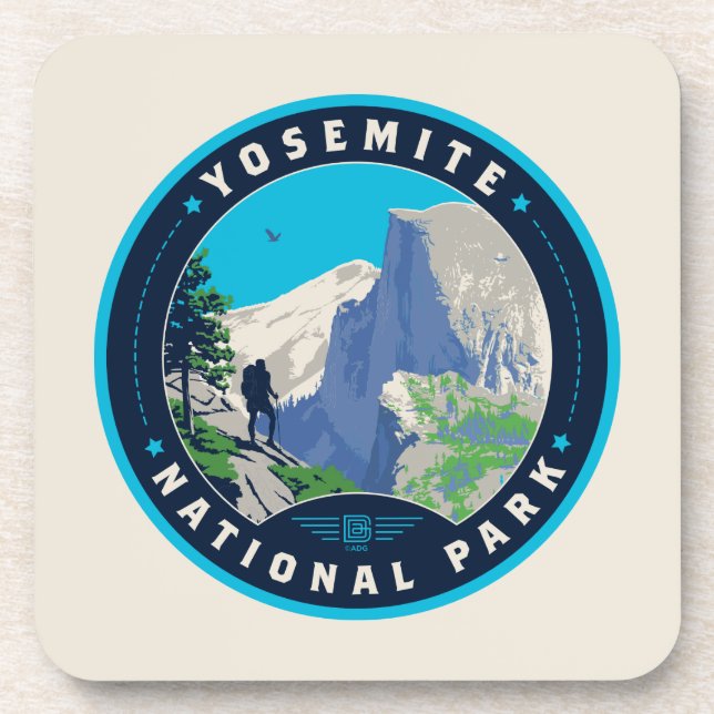 Dessous-de-verre Parc national de Yosemite (Devant)