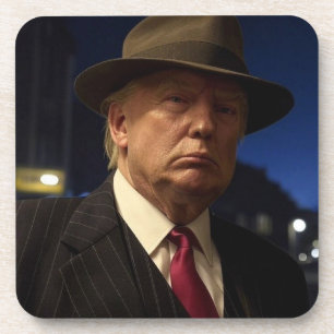 Dessous-de-verre Parrain de l'Amérique Don J. Trump