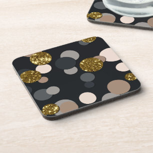 Dessous-de-verre Parties scintillant Confetti Peach, Maple, Grey an