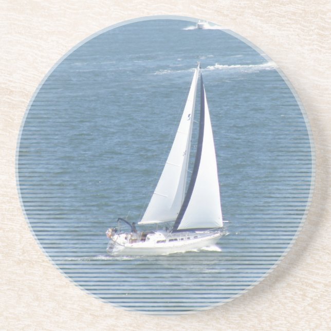 Dessous de verre partis de voile (Devant)