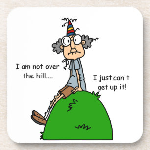 Dessous-de-verre Pas au-dessus de l'humour de colline