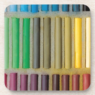 Dessous-de-verre pastels cretaceous about color