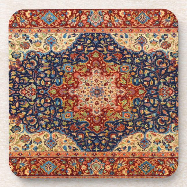 Dessous-de-verre Patteries Oriental Persian Turkish Carpet (Devant)