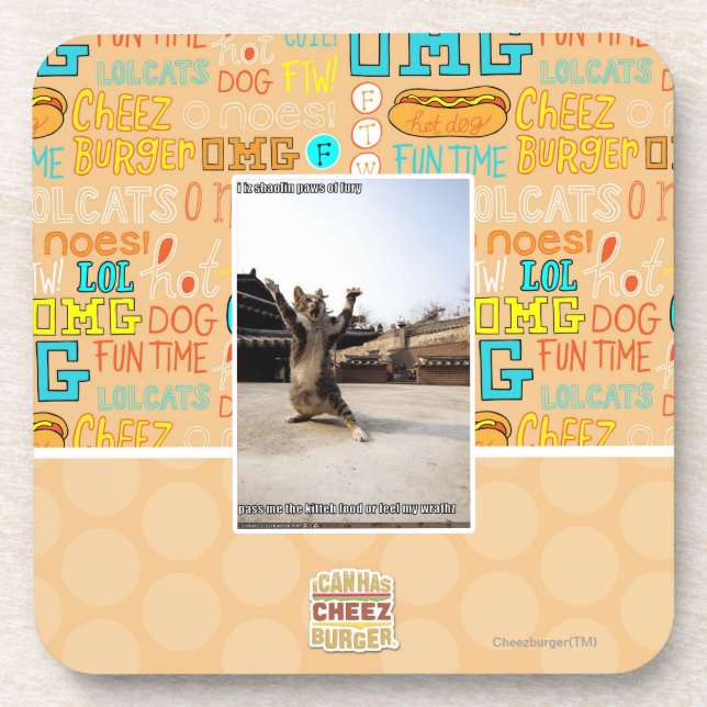 Dessous-de-verre Pattes de shaolin de l'iz I de fureur (Devant)