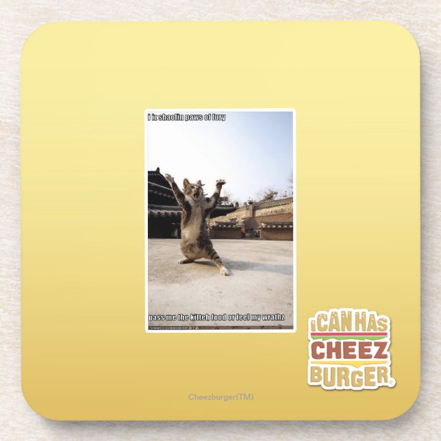 Dessous-de-verre Pattes de shaolin de l'iz I de fureur (Devant)