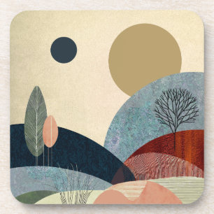 Dessous-de-verre Paysage de Imaginaire Hills