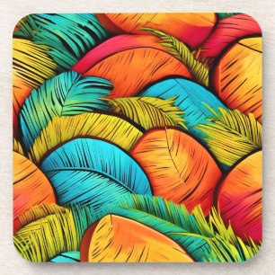 Dessous-de-verre Paysage dynamique