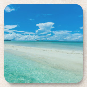 Dessous-de-verre Paysage marin tropical bleu, Palaos